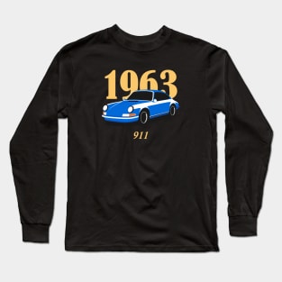 911 Turbocharger Classic Car Long Sleeve T-Shirt